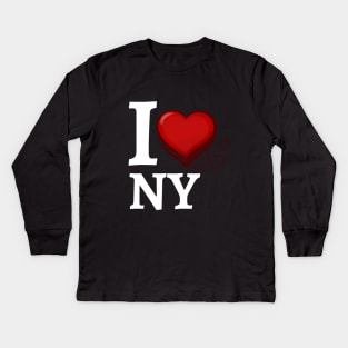 I LOVE NY Kids Long Sleeve T-Shirt